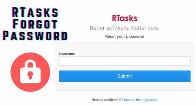 RTasks Forgot Password